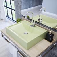 Kit Cuba Rt49 C/válvula Click 1''b (2,6cm) + Sifão Cromado + Flexível Verde Acqua Verde Acqua - 8