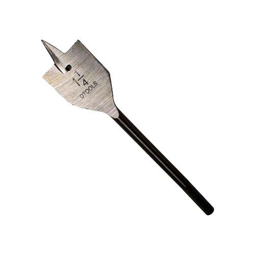 Broca Chata Pro 32mm (1.1/4'') Dupla Afiação Cromo Vanádio - Rápida E Precisa - 1