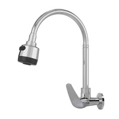 Torneira Gourmet Parede Monocomando Cromada 1/4 De Volta - Real Metais