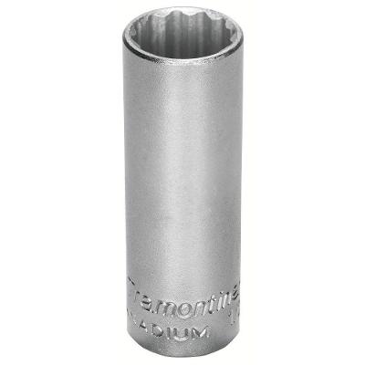 Soquete Estriado Longo Em Aço Cromo Vanádio 3/4" - Encaixe 1/2" Tramontina Pro Tramontina