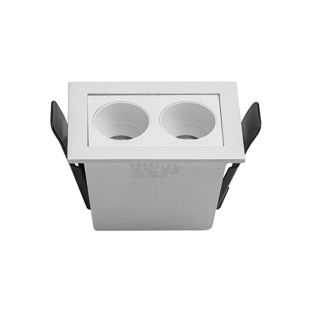 Spot De Embutir Nordecor Downlight Powerus Led Alto Irc 90 4w Bivolt Lente Branca 3000k - 2