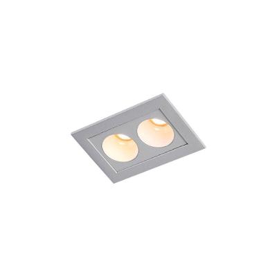 Spot De Embutir Nordecor Downlight Powerus Led Alto Irc 90 4w Bivolt Lente Branca 3000k