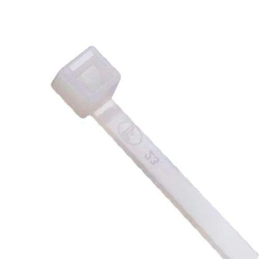 Abraçadeira Cinta 6x387mm Branca - Kit Com 50 Unidades - 1