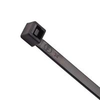 Abraçadeira Cinta 6 X 387mm Preta Uv - Kit Com 50 Unidades - Resistente Ao Sol E Intempéries - 1