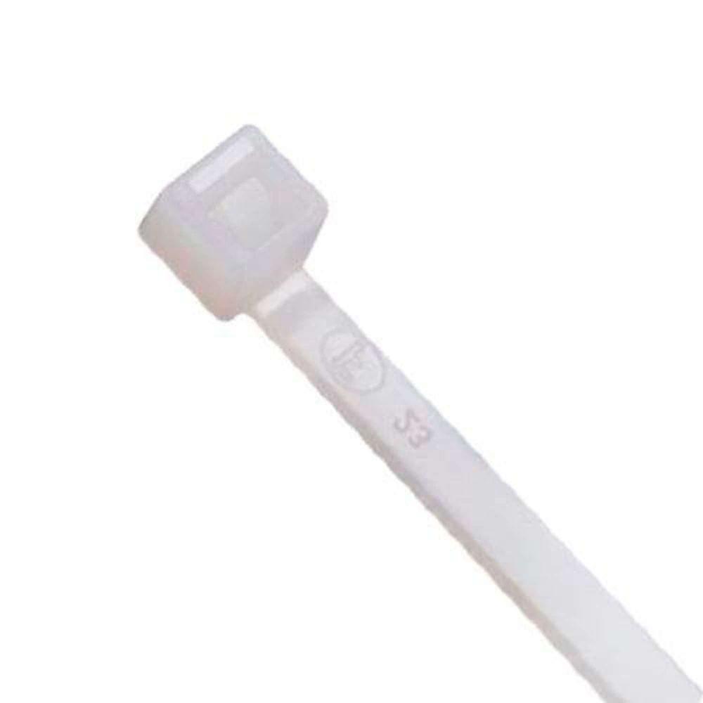 Abraçadeira Cinta 6x300mm Branca - Kit Com 50 Unidades - Frontec - 1