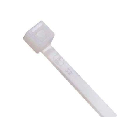 Abraçadeira Cinta 2,5x150mm Branca - Kit Com 100 Unidades