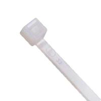 Abraçadeira Cinta 2,5x150mm Branca - Kit Com 100 Unidades - 1