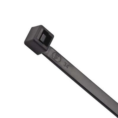 Abraçadeira Cinta 2,5 X 209mm Preta Uv - Kit Com 100 Unidades - Resistente Ao Sol - Nylon 6.6