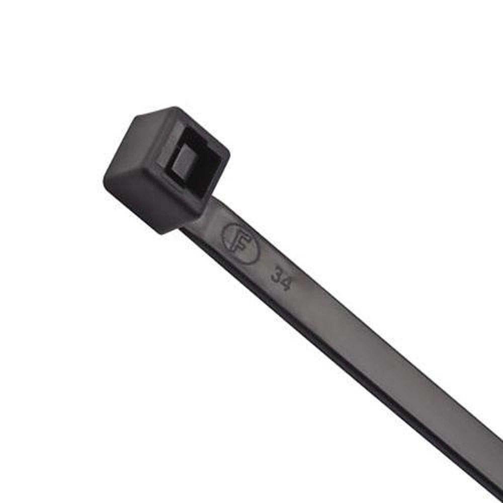 Abraçadeira Cinta 2,5 X 150mm Preta Uv - Kit Com 100 Unidades - Resistente Ao Sol E Intempéries - 1