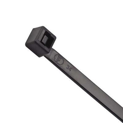 Abraçadeira Cinta 2,5 X 150mm Preta Uv - Kit Com 100 Unidades - Resistente Ao Sol E Intempéries