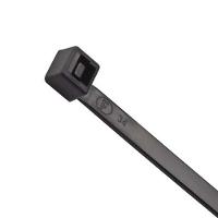 Abraçadeira Cinta 2,5 X 100mm Preta Uv - Kit Com 100 Unidades - Resistente Ao Sol E Intempéries - 1