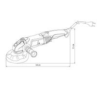 Politriz Angular 600 W 5" 127 V Tramontina Para Uso Doméstico 7 Velocidades Tramontina - 5