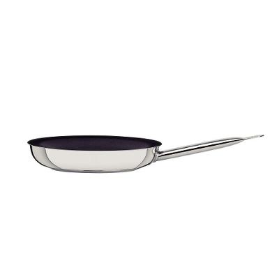Frigideira Tramontina Professional Rasa Aço Inox Fundo Triplo Antiaderente Cabo 26 Cm 2,2 L Tramontina