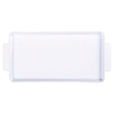 Travessa Retangular Tramontina Maria Augusta Porcelana 36x19cm Tramontina
