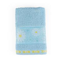 Toalha De Banho Infantil Pitico 1,15m X 75cm 100% Algodão Macio - Margarida Azul - 1