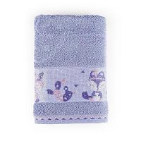 Toalha De Banho Infantil Pitico 1,15m X 75cm 100% Algodão Macio - Foxy Lilás - 1
