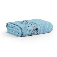Toalha De Banho Infantil Pitico 1,15m X 75cm 100% Algodão Macio - Game Azul - 2