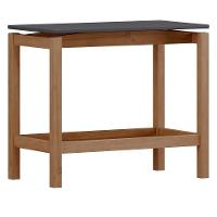 Mesa Lateral Para Sala De Estar Retangular Esdras F06 Tauari Concret - Lyam Decor - 1