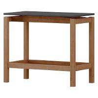 Mesa Lateral Para Sala De Estar Retangular Esdras F06 Tauari Concret - Lyam Decor - 5