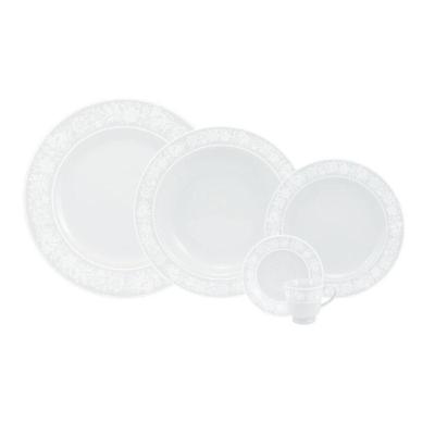 Jogo De Jantar 40 Peças Café Noiva Porcelana Schmidt