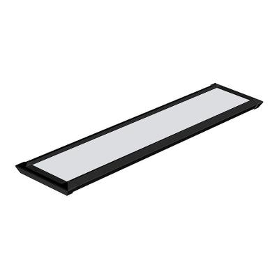 Luminária Led Taschibra Tl Slim 20 De Sobrepor 40w Bivolt Preta 6500k Luz Branca