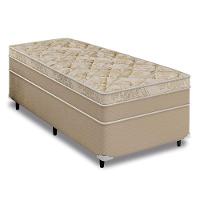 Cama Box Solteiro + Colchão Molas Ensacadas Don Cielo Viscogel Europillow 88x188x72cm - 1