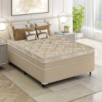 Cama Box Casal + Colchão Molas Ensacadas Don Cielo Viscogel Europillow 138x188x72cm - 4