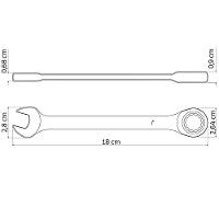 Chave Combinada Com Catraca 13 Mm Tramontina Master Tramontina - 2