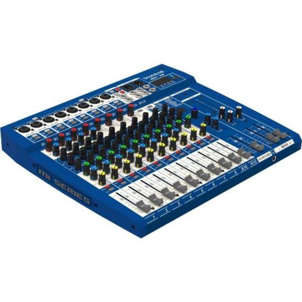 Mesa De Som Soundcraft Mi-12 12 Canais Usb [f002] - 3