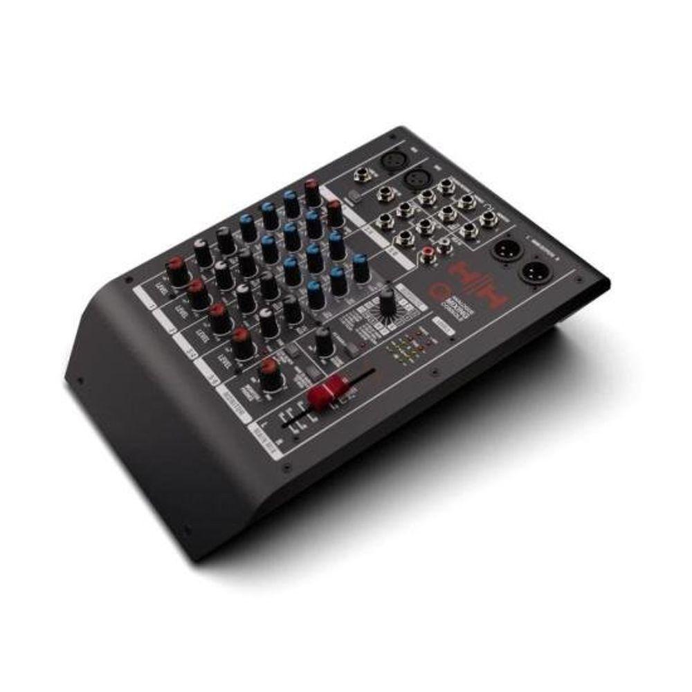 Mesa De Som Hh Queensberry Q6fx 6 Canais Preta [f002] - 2