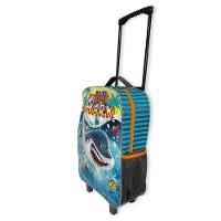 Kit 3 Peças Mochila Infantil Escolar Com Estojo E Lancheira Cor:laranja - 2