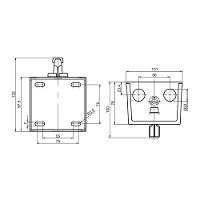 Chave Liga - Desliga Margirius Para Motores Série 800 Cs-840 40A 220V - 2