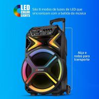 Caixa De Som Amplificada Mondial CM-550-L 550W RMS Preto Bivolt - 3