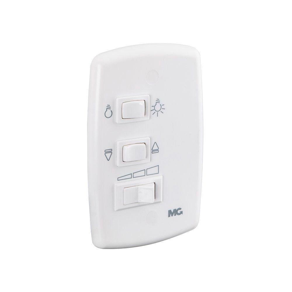 Controle Para Ventilador De Teto Margirius Control Com Capacitor 200W Branco 220V - 1