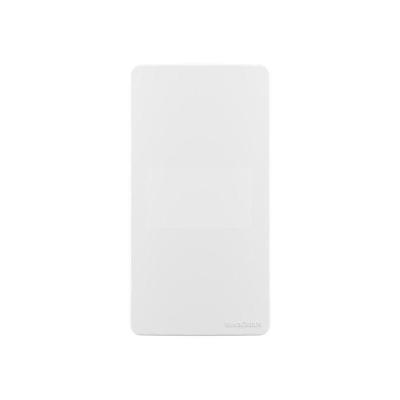 Placa Cega Para Condulete Com Suporte Margirius Sleek Caixa 1 Branca