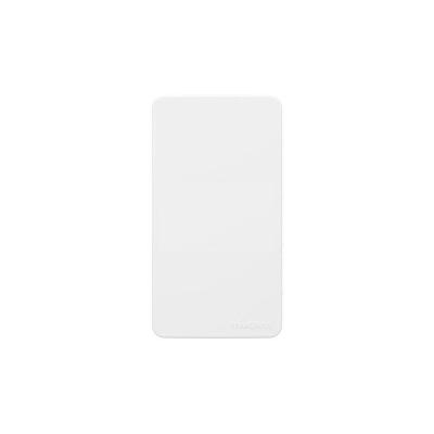 Placa Cega Para Condulete Com Suporte Margirius Sleek Caixa 3-4 Branca