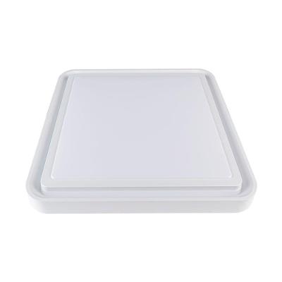 Plafon Nordecor Zony Quadrado 2671 Led Bivolt Branco Ajustável
