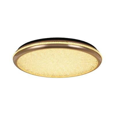 Plafon Nordecor Zova 2745 58cm Led Bivolt Ouro Brilho 3000K