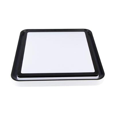 Plafon Nordecor Zony Quadrado 2672 Led Bivolt Preto Ajustável