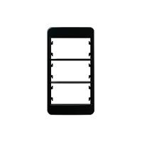 Placa Para Condulete Com Suporte Margirius Sleek Caixa 3-4 Para 3 Módulos Preto Ebony - 1