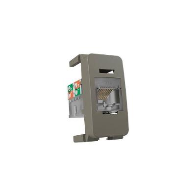 Módulo Tomada Para Rede De Informática Margirius B3 Colors Rj45 Cat6 Argila
