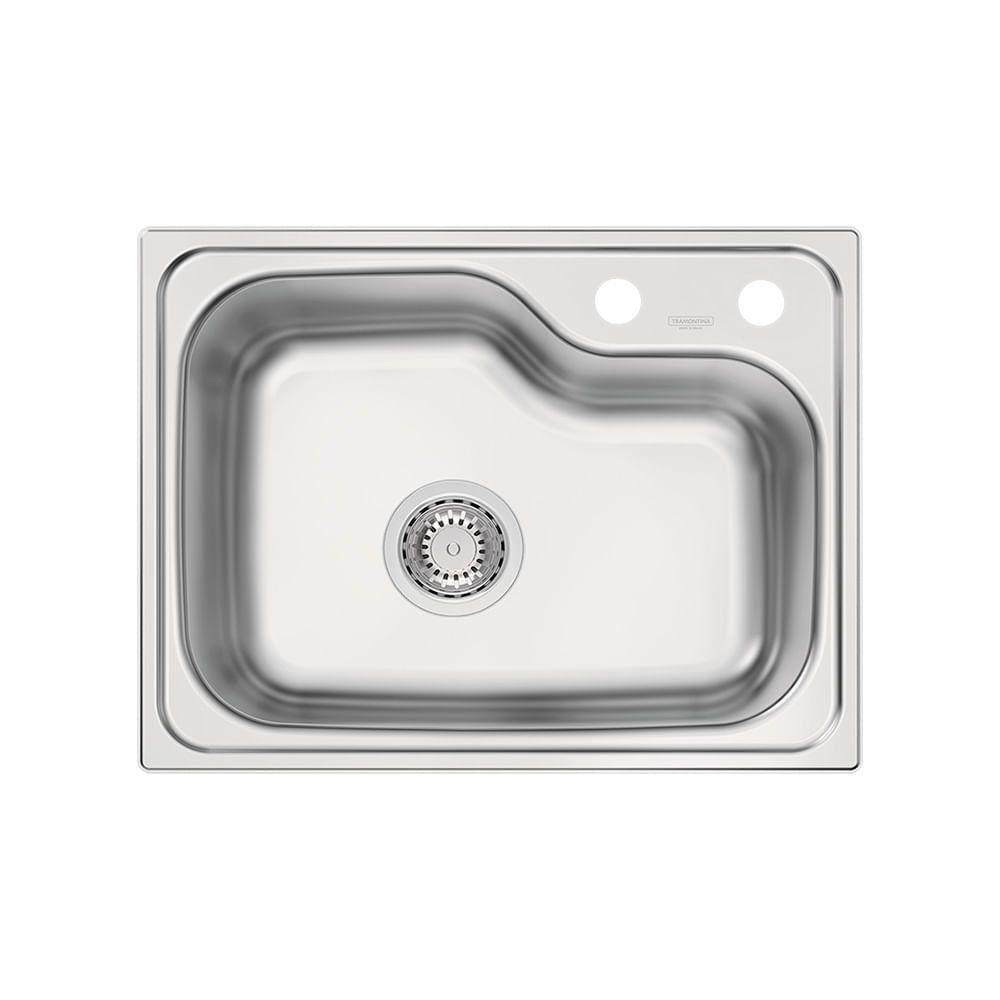 Cuba Tramontina Morgana Compact 48 Fx Undermount 55x42 93815392 Aço Inox Escovado Com Acessório - 2