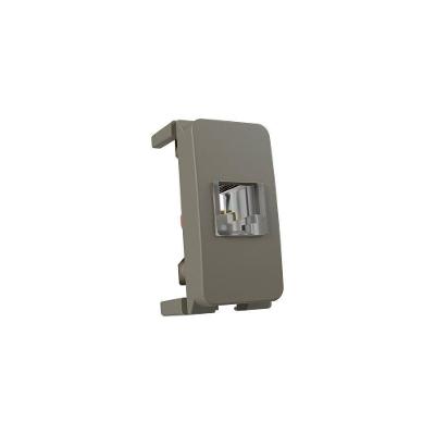 Módulo Tomada Para Telefone Padrão Americano Margirius B3 Colors Rj11 4 Fios Argila