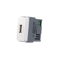 Módulo Tomada Carregador Usb-a Margirius B3 1a 5w Branco - 1