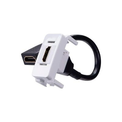 Módulo Tomada Hdmi Margirius B3 Branco