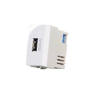 Módulo Tomada Carregador Usb-a Margirius Sleek 1a 5w Branco