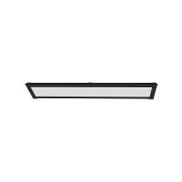 Luminária Led Taschibra Tl Slim 10 De Sobrepor 20W Bivolt Preta 6500K Luz Branca - 2