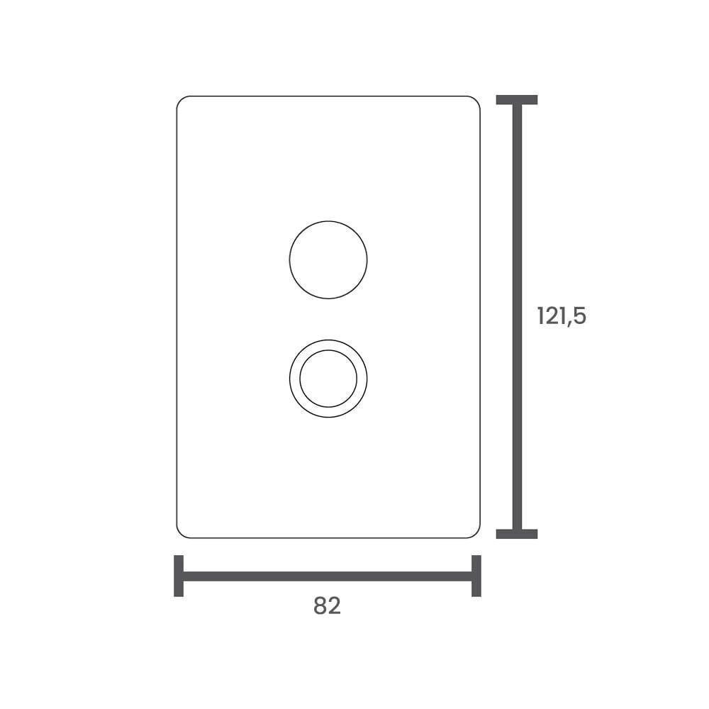 Sensor De Presença Taschibra Tsp160tp Com Tecla Bivolt Branco - 2