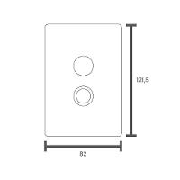 Sensor De Presença Taschibra Tsp160tp Com Tecla Bivolt Branco - 2