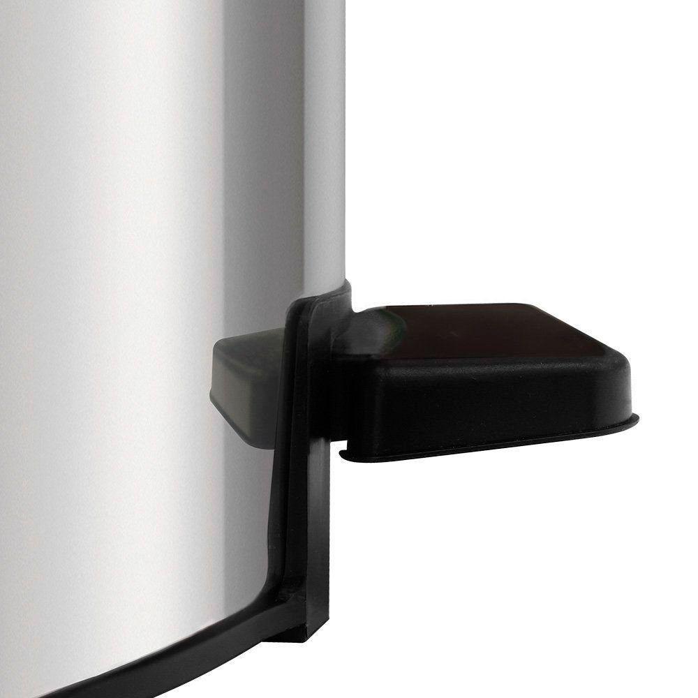 Lixeira Tramontina Loop Com Pedal 5l Redonda Inox Polido Inox Polido - 4